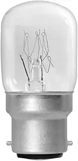 Mirabella 15W BC Pilot Dimmable Globe Bulb 2-Pieces Pack, Clear