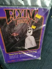 Vintage Halloween Santa 's Best Flying Funkin Ghost