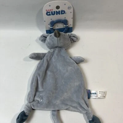 GUND Baby Mouse Teether Lovey Stuffed Plush Blanket Teething Toy New