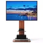 Adjustable TV Mount Stand Floor Shelf for Sharp Haier Sony LG TCL Vizio Hisens