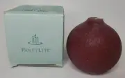 PartyLite Pomegranate Shaped Candle Pomegranate Fig 3" P18C/WA676