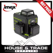 Imex 3 x 360 Degree Mini Multi-line Laser Level Green 012-ELX3