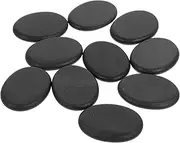 10Pcs Portable Volcanic Hot Stones for Spa Massage Stones for Relaxation and Wellness Compact Lightweight Easy to Use for Body Massage and Stress