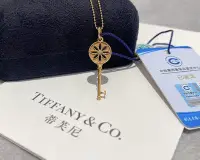 在飛比找Yahoo!奇摩拍賣優惠-Tiffany Keys系列 雛菊鑰匙項鍊 鍊長41cm/墜