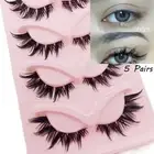 Black Band Cat Eye Eyelashes 3D Faux Mink Mink Lashes Eyelash Extension