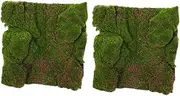 Angoily Versatile Artificial Moss Mat Synthetic Grass Rug Fake Grass Turf for Garden Balcony Patio Realistic Moss Rug