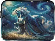 Mystic Unicorn Starry Laptop Case, Computer Bags for Laptops for Women Laptop Bags for Men, Large Work Bag Computer Bags for Laptops