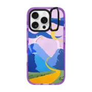 iPhone 16 Pro Impact Ring Stand Case MagSafe Compatible night mountain adventure