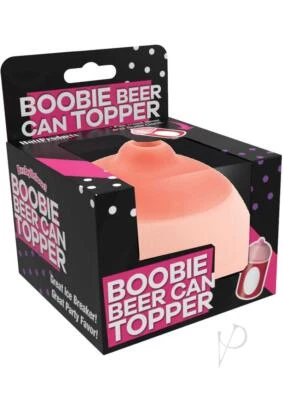 Boobie Beer Soda Can Topper Cover Novelty Gag Gift Party Favor Bachelor Drinking