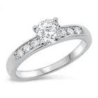 NEW! Sterling Silver 925 SILVER RING ETERNITY DESIGN SIZES 5-10
