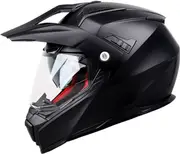 Vito Molino Solid, adventure helmet , color: Matt-Black , size: M
