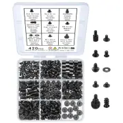 420Pcs Computer Screws, Motherboard Standoffs Kit for Motherboard Laptop Compute