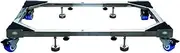 Washing Machine Stand Base Fridge Freezer Wheels Heavy Duty Movable Refrigerator Roller Tray Tumble Dryer Base Stand with Locking Wheels Washing Machine Pedestal Length 60-96cm Wid