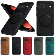 For Google Pixel 8/8A/8Pro/7/7A/7 Pro/9/9Pro XL PU Leather Magnetic Phone Case
