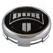 DUB Wheels 1001-92 Chrome Custom Wheel Center Cap (1 CAP) NEW!