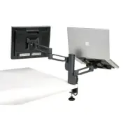 Kensington SmartFit Column Mount Dual Monitor Arm up to 24" Monitor