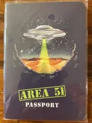 AREA 51 Passport Sized Notebook - By The Unemployed Philosophers Guild