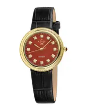 GV2 Womens Arezzo Red Jasper Diamond Watch