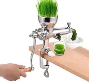 Manual Wheatgrass Juicer, Stainless Stee Wheatgrass Extractor, Multifunctional Manual Juicer, Manual Juicer Wheatgrass Juicer Squeezer Fruit Vegetable for Wheat Grass, Fruit, Veget