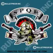 SPQR ANCIENT ROMAN MILITARY DECAL STICKER MILITARY ARMED FORCES DECAL STICKERS