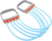 GALPADA Chest Expander Portable Fitness Trainer Resistance Exercise Device for Home Gym Strengthen Chest Muscles Enhance Upper Body Strength Compact Multifunctional Design