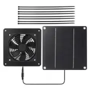 Solar Powered USB Fan Solar Panel Mini Portable Metal Fan Cooling Ventilation