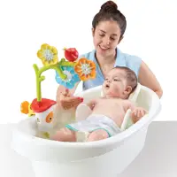 在飛比找momo購物網優惠-【以色列 Yookidoo】花兒轉轉灑水組(洗澡玩具 戲水玩