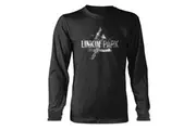 Linkin Park Unisex Adult Smoke Logo Long-Sleeved T-Shirt (Black) (S)