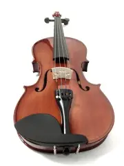 Caraya MV00144PK Violin package Stand, Extra strings,Hard Case, Bow, Rosin, more