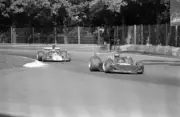 Hans-Joachim Stuck March 741 Ford leads Jacques Laffite Williams - 1979 Photo