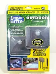 New! Sensor Brite Outdoor - Motion Sensor LED Flood Light 2 Pack As Seen On TV