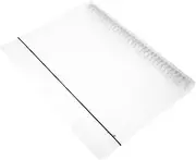 Operitacx 30 Hole A4 Binder Notebook Shell Cute Planner Binder Portable Binder Pp Material Easy to Cle