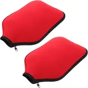 Toddmomy Paddle Racket Case 2pcs Waterproof and Shockproof Paddle Racket Enclosures
