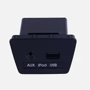 NNISIT 96120-2Z300TAN Auxiliary iPod USB Port Interface Jack Socket 96120-2Z300 Compatible with Hyundai Tucson ix35 2011-2015