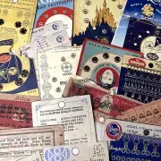 Junk Journal Ephemera Sewing Notion Cards 36 mq Pieces Scrapbook Supply Embellis