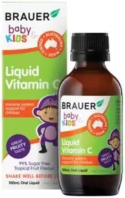BRAUER Baby & Kids Liquid Vitamin C (1+ years) 100ml
