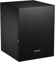 C2 All Al num Computer Case Support ITX 245 * 215mm MATX M Board/ATX Power/80mm Radiator Black Black
