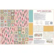 Happy Crochet Home Décor Bags Panel Lori Holt *HD12045*