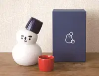 在飛比找誠品線上優惠-日本 KAMAWANU 雪人造型清酒壺酒杯組