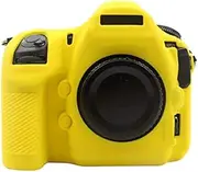 [PULUZ] Soft Silicone Protective Case for Nikon D850(Camouflage) (Color : Yellow)
