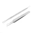 Blackhead Removal Extractor Looped Extractor Curved Tweezers Curved Blackhead