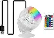 Aquarium LED Light - Aquarium Lamp with 6 Colors Changing | IP68 Waterproof Spotlight, Small Water Light for Aquarium Fish Tank