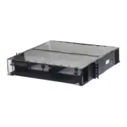 Belden ECX-02U 2U Patch Panel Housing Holds 4 ECX Adapter Frames or Cassettes