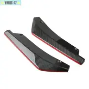 Carbon Fiber For Car SUV Rear Lip Winglets Auto Bumper Spoiler Diffuser Splitter (for: Subaru)