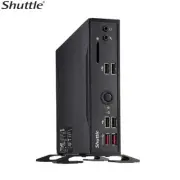 Shuttle DS20U Slim Mini PC 1L Barebone - Intel Celeron 5205U, Fan-less, 2x LAN,