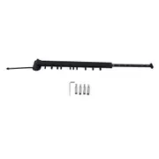 Laundry Rack WallMounted Household 90kg LoadBearing Clothes Rail with 20 Removable Hooks for Indoor Balconies