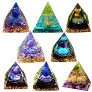Amethyst Crystal Sphere Orgonite Pyramidamp Obsidians