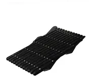 HYTROVE 1pc Pet Fence Pet Enclosure Barrier Screen Door Protector for Dogs Outdoor Dog Car Barrier Protectors Pet Car Window Gate Double Dog Stretchable Pet Barrier Gate Kennel Black Pp