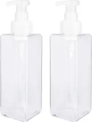Foaming Soap Dispenser 1L (33.8Oz) Refillable Plastic Pump Bottle for Liquid Soa
