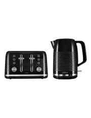 [Sunbeam] Rise and Shine Collection Kettle and Toaster Set Pack Up in Black